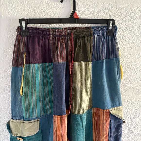 Multicolor Patchwork pants - Picture 2 of 4